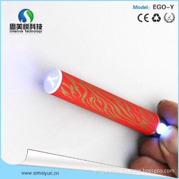 Colorful eGo Y battery 650/900/1100mAh with LED Shine Y on bottom